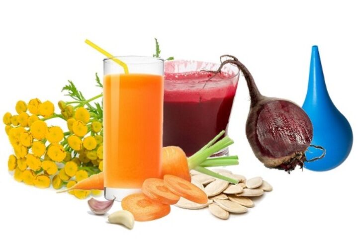 Remedios populares para los parásitos en el cuerpo.